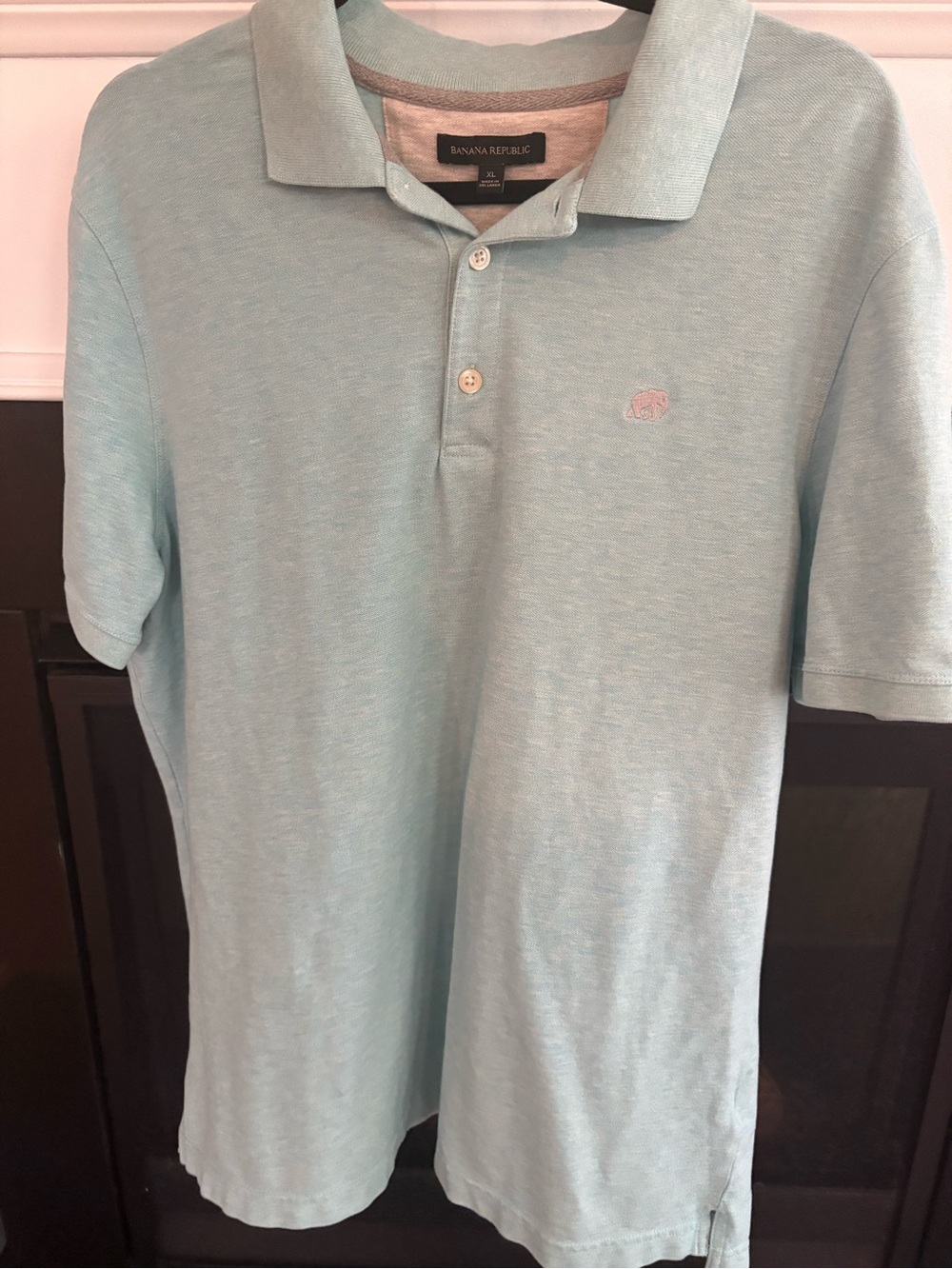 Banana Republic Men’s size XL light Blue Polo Shirt